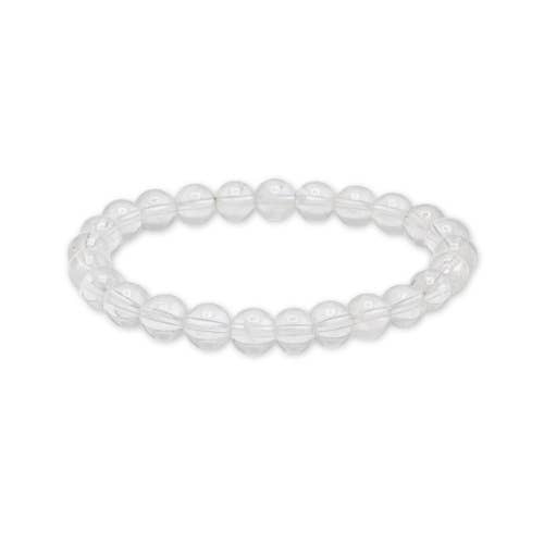 Rock Crystal beaded Bracelet 10 mm - Brazil