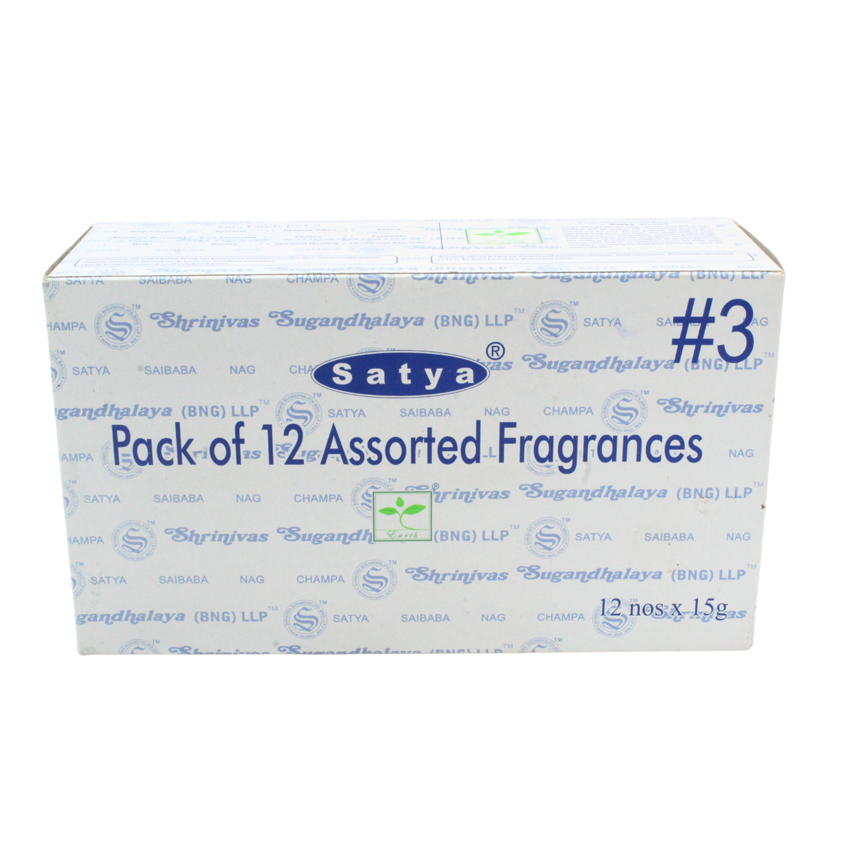 Satya Assorted Pack #3 Incense (12 boxes) 15 grams