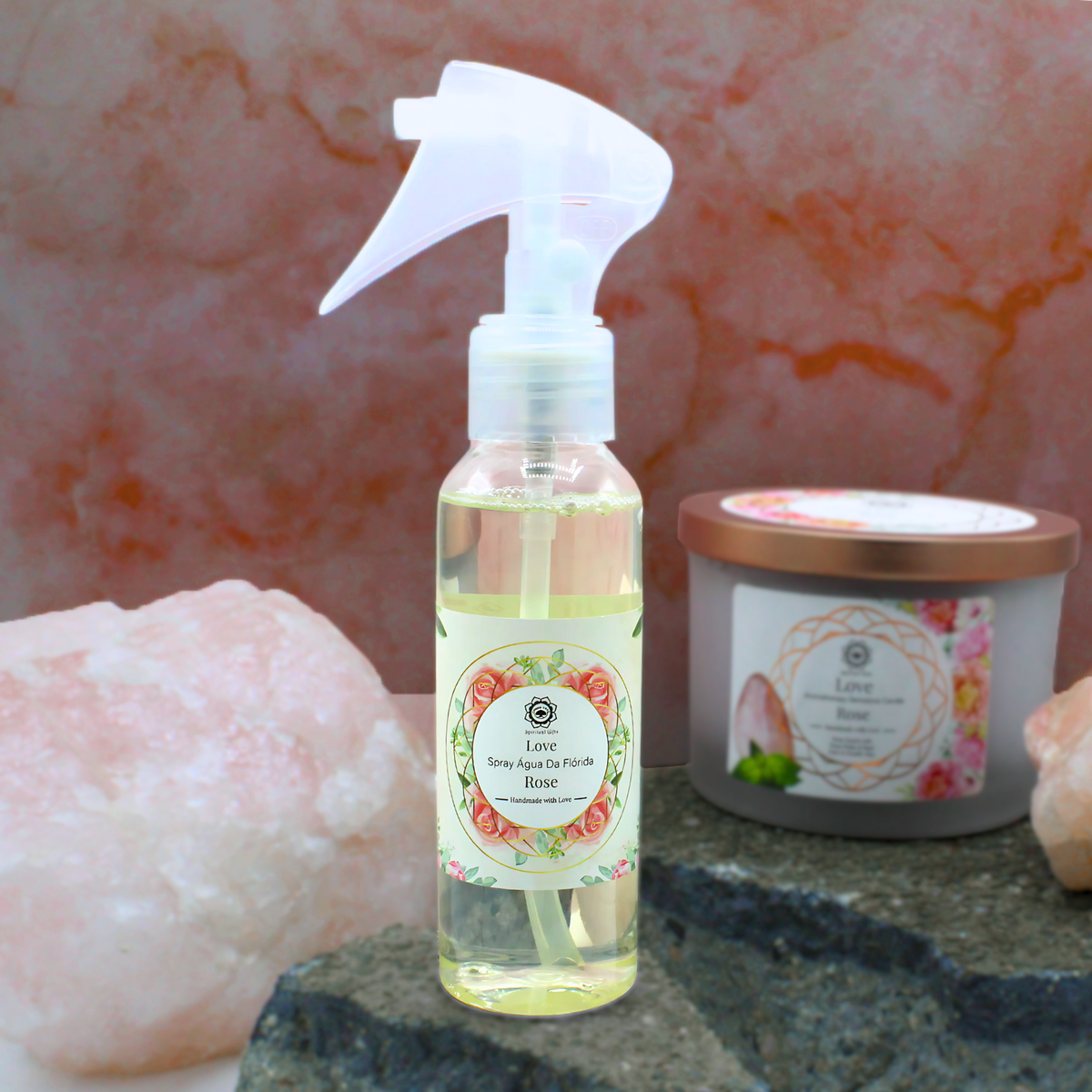 Florida Water Spray - Rose, Green Tree 100ml