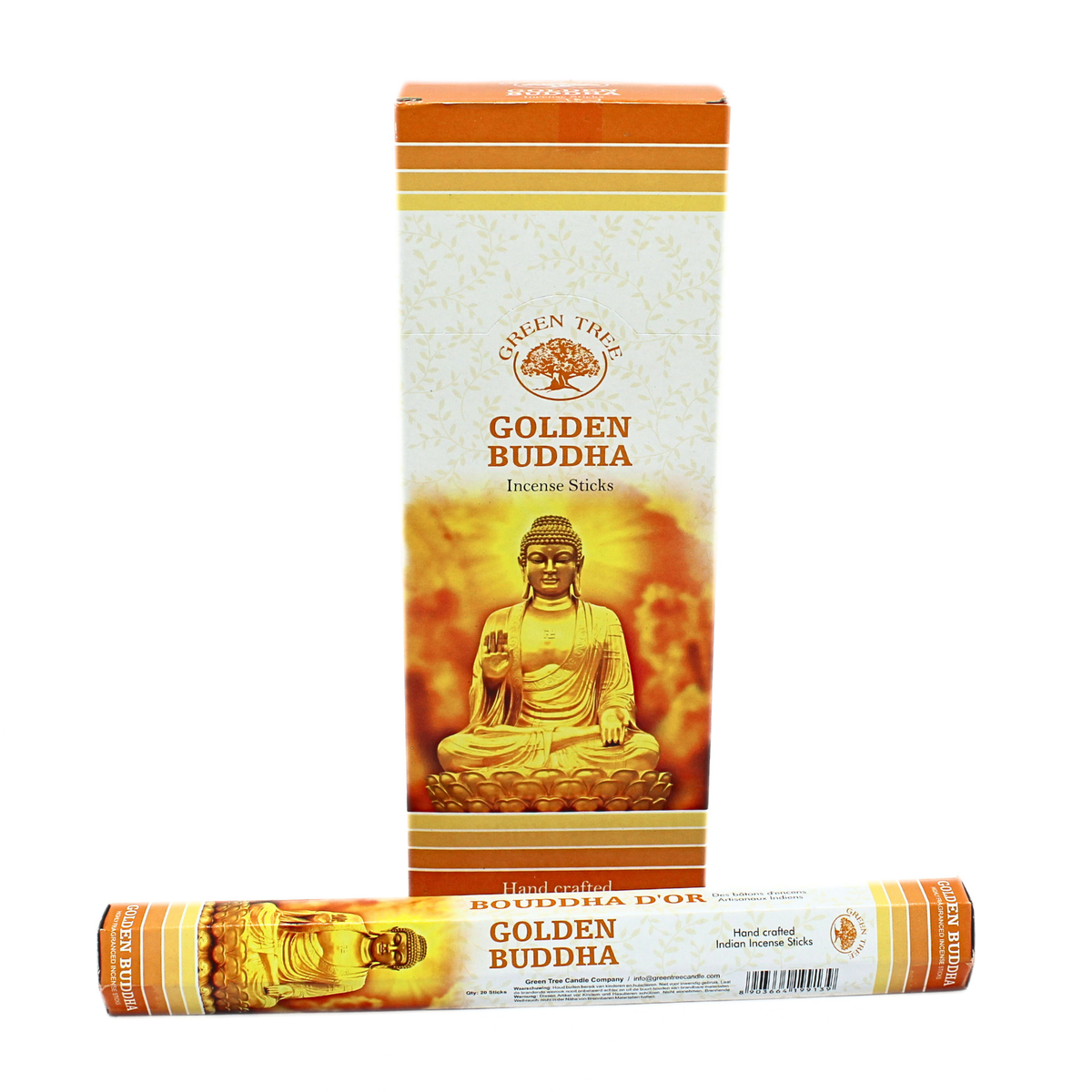 Green Tree Golden Buddha Incense