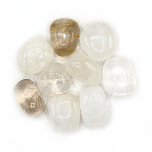 Rock Crystal 'A' Tumbled Stones 200 gr