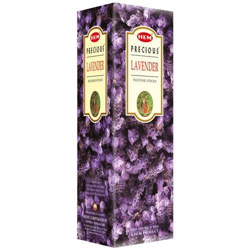 Hem Precious Lavender Square (25 x 8 Sticks)