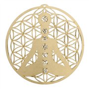 MDF Grid Flower Of Life, Buddha, 7 Chakras