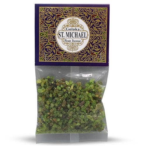 Goloka Resin Incense St. Michael - 30 grams 12 packs