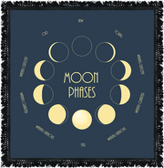 Altar Cloth Moon Phase 60X60 cm
