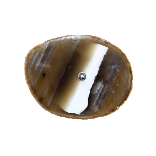 Incense holder Agate Natural Chalcedony