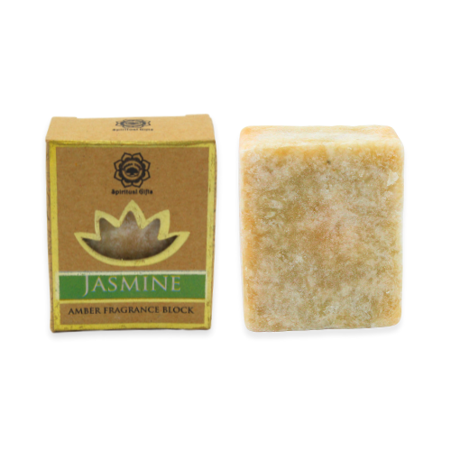 Green Tree Amber Fragrance Block Jasmine set 6 pcs