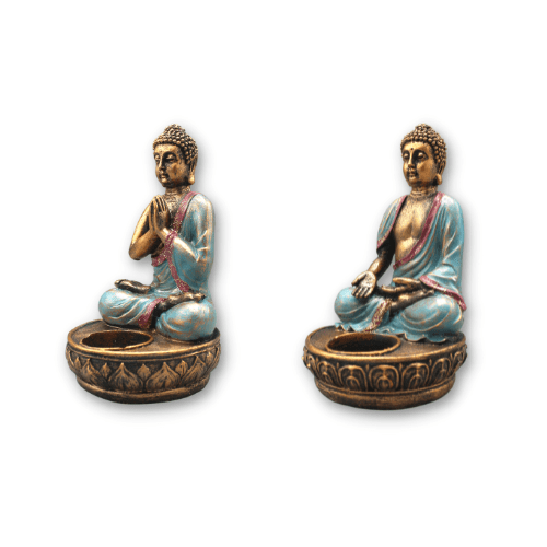 Buddha Candle Holder Set of 2 pcs