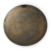 Offering Plate Triple Moon & Star