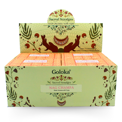 Goloka Nag Champa Smudge Cups