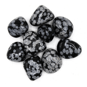 Speckled Obsidian 'A' Tumbled Stones 200 gr