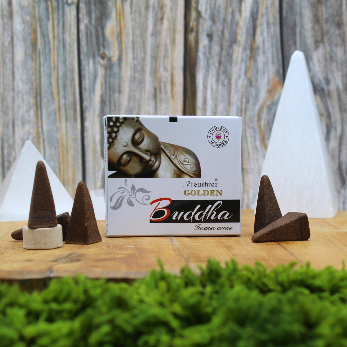 Golden Nag Buddha Cones