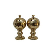 Brass Aroma Burner Set of 2