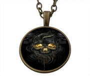 Lucky Pendant Scary Skull incl. chain