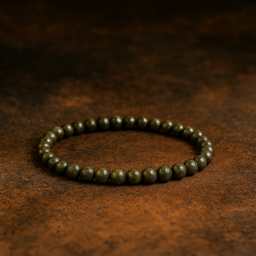 Pyrite bracelet 6mm - China