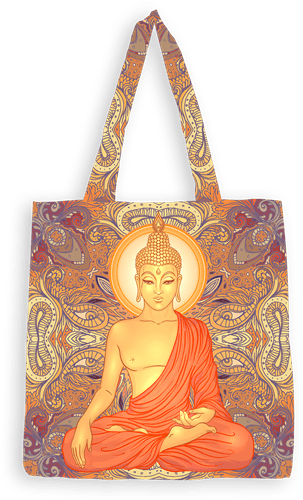 Tote Bag Buddha 36X40 cm
