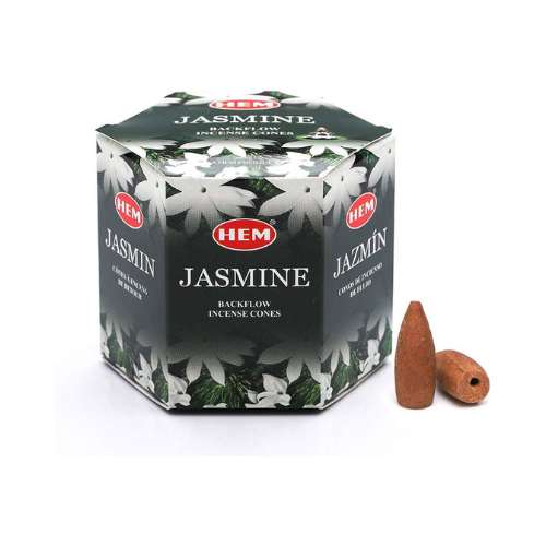HEM Backflow Cones Jasmine (12 packs x 40 pcs)