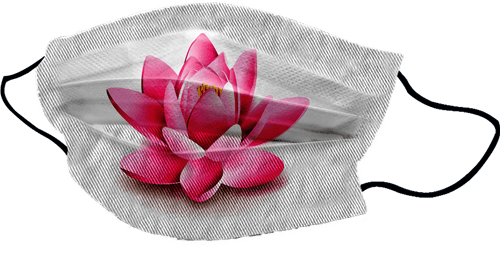Yogi Mask Pink Lotus