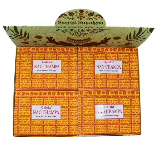 Goloka Nag Champa Smudge Cups