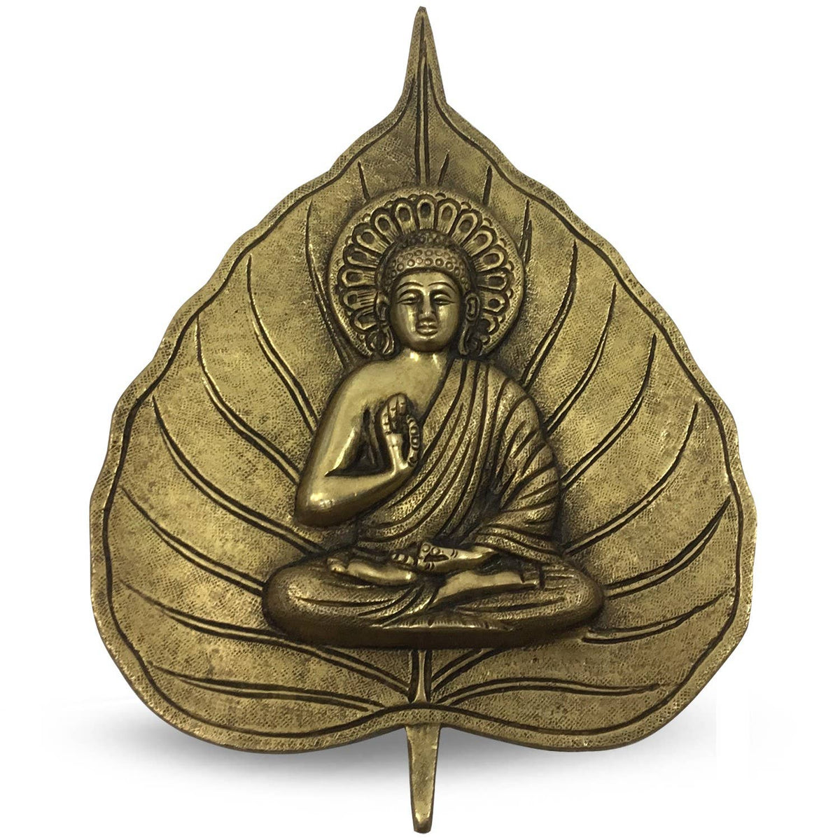 Budha on leaf