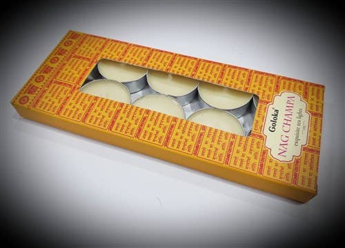 Goloka Nag Champa Tealights 10 pcs