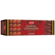 Hem Sandal Cinnamon Square (25 x 8 Sticks)