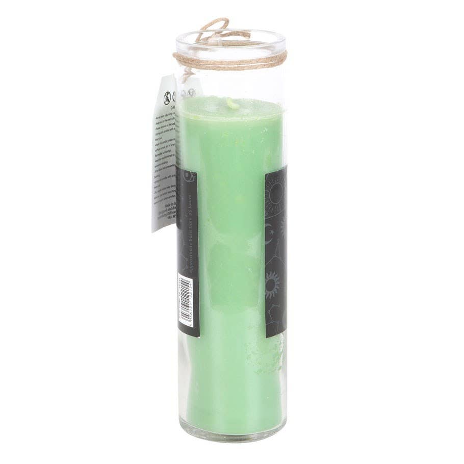 Green Tea 'Luck' Spell Tube Candle