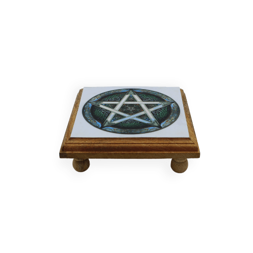 Mini Altar Table Pentagram