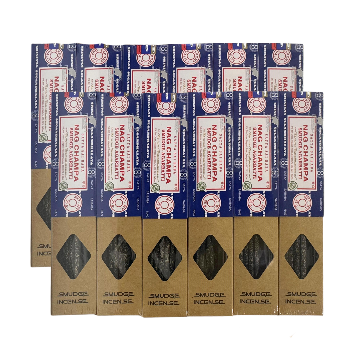 Satya Nag Champa Smudge Incense 25 Gr