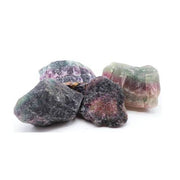 Multi Fluorite 'A' rough stone 1kg - China