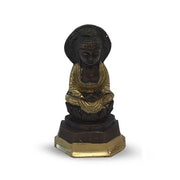 Brass Budha on lotus 10cm