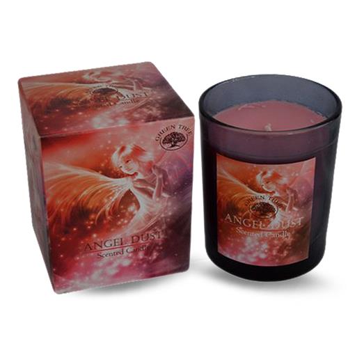 Green Tree Angel Dust Scented Candle 210 Grams