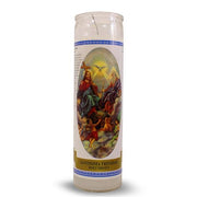 Labelled Candle Holy Trinity