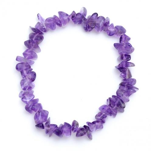 Bracelet Amethyst Chips stones