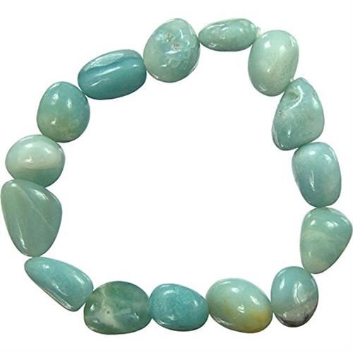 Bracelets Amazonite beads Tumbled Stones