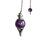 Amethyst sphere pendulum 4cm