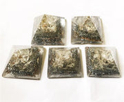 Crystal Quartz copper layer orgone baby pyramids
