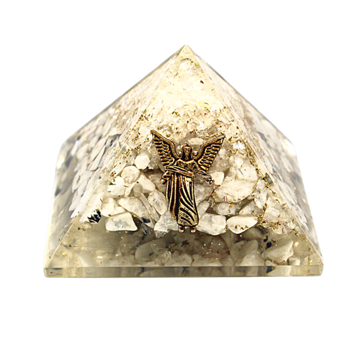 Orgone Pyramid Crystal-Moonstone Gabriel 65-70mm