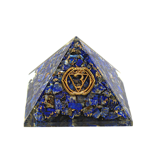 Orgonite Pyramid - Third Eye, Sodalite 40mm