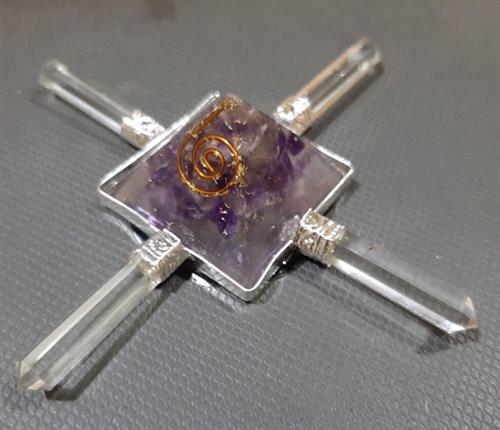 Amethyst Orgone 4Point Energy Generator