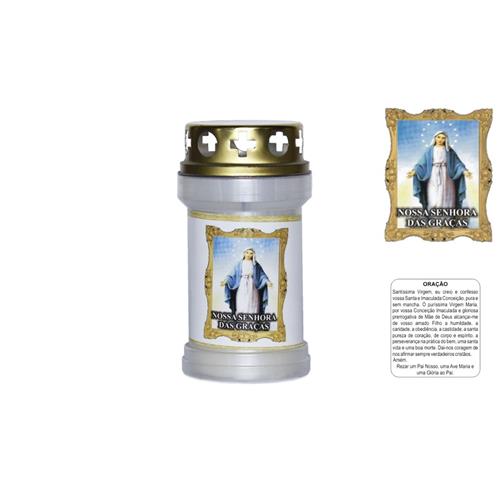 Labeled Candle Our Lady of Fatima