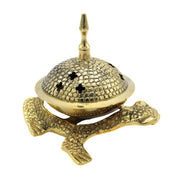 Brass Frog Incense Burner