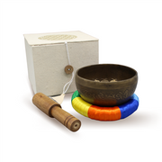 Singing bowl flower of life with box 11 cm Set of 2