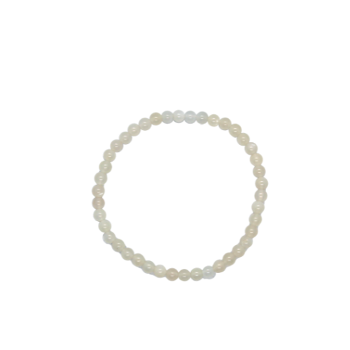 Moonstone beaded Bracelet 6 mm