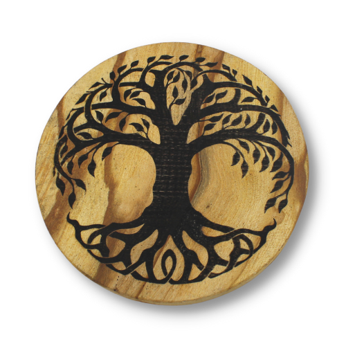 Palo Santo Charging Plate Round