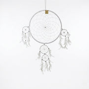 White dreamcatcher (40cm diameter)