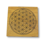 Palo Santo Charging Plate Square