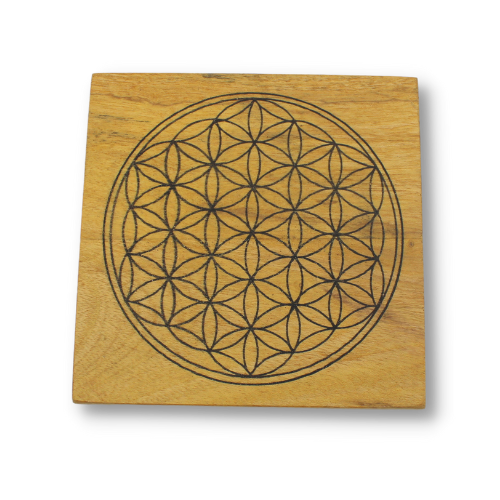 Palo Santo Charging Plate Square