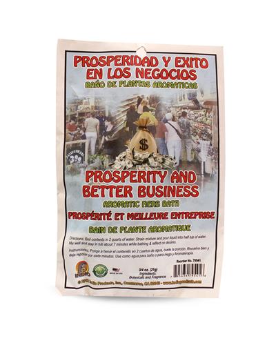 Prosperity and better business aromatic herb bath