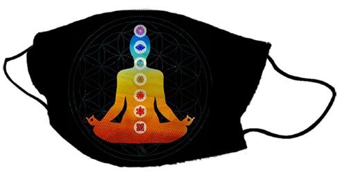 Yogi Mask Man Flower of Life